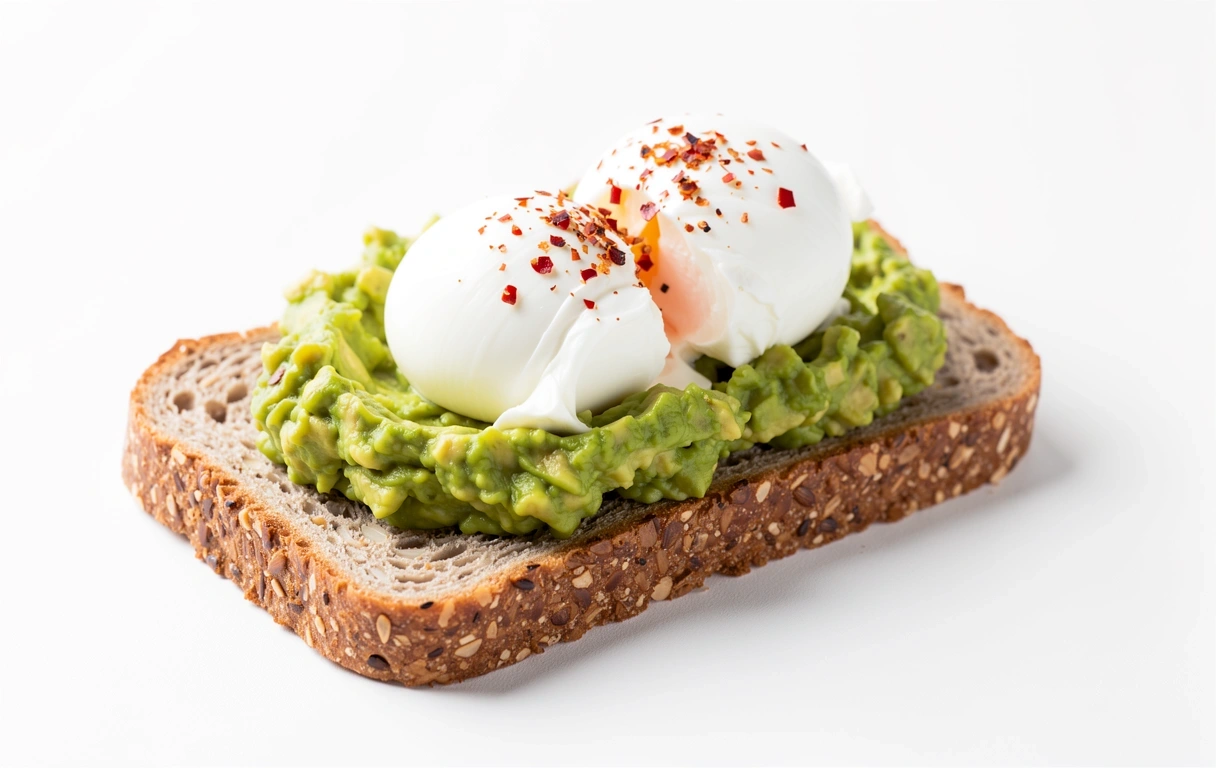 Tostada de aguacate y huevo
